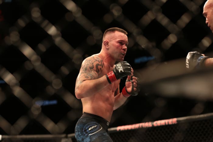 Colby Covington enters UFC 272 as a healthy favorite against Jorge Masvidal (not pictured).